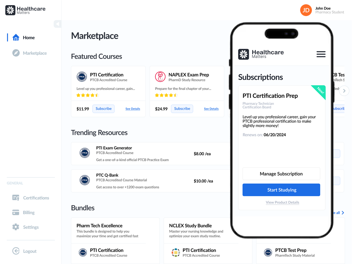 Healthcare Matters Platform
